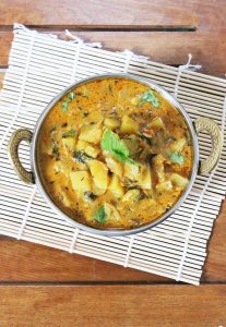 chapathi recipe potato  biryani, hindi or aloo kurma kurma recipe kurma aloo for